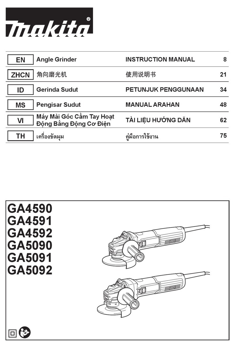 Makita GA4590 User manual