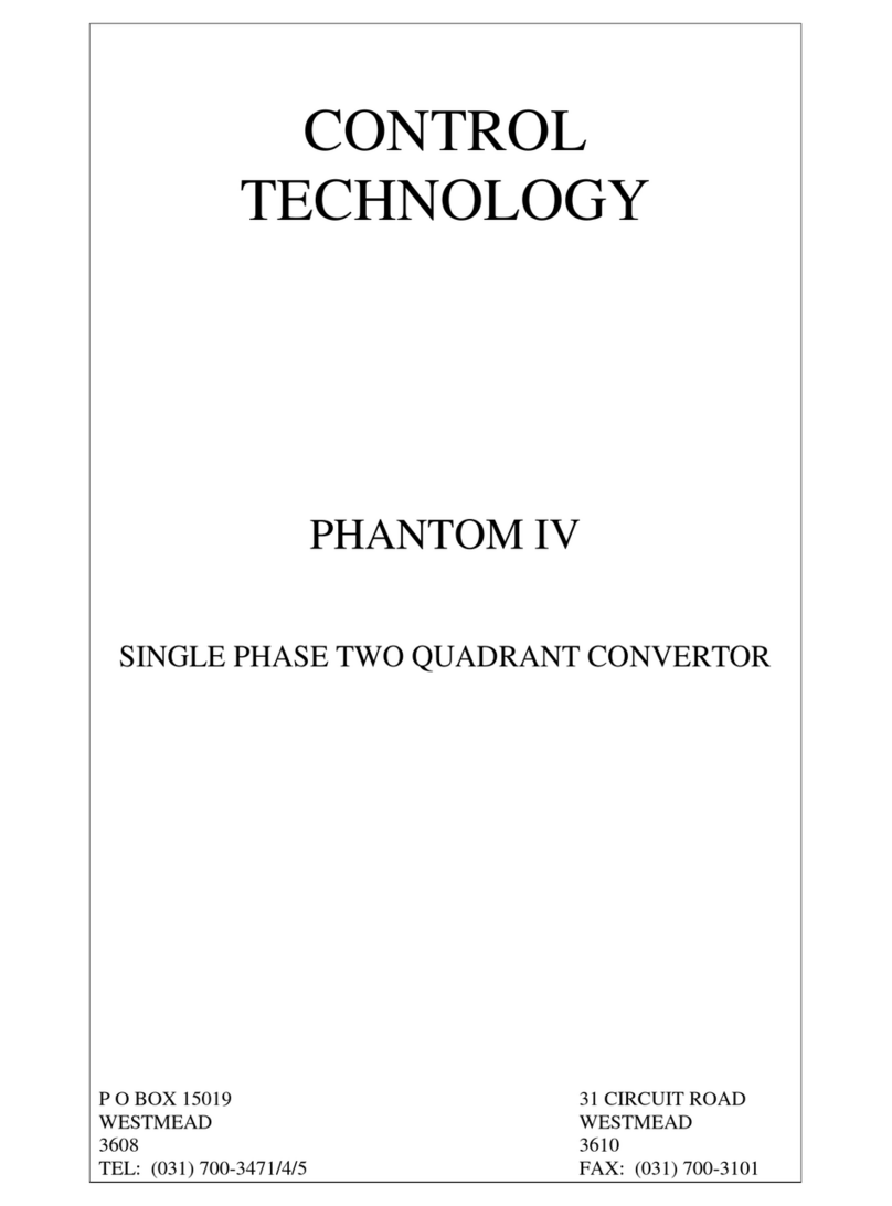 Control Technologies PHANTOM IV manual
