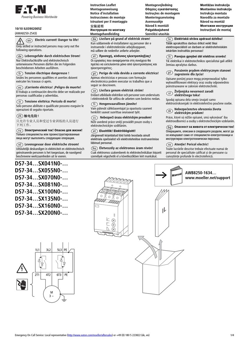 Eaton DS7-34 SX041N0 Series Manual