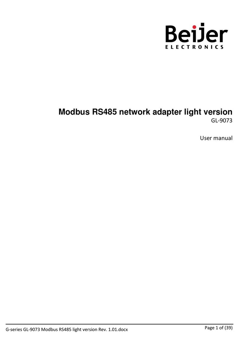 BeiJer GL-9073 user manual