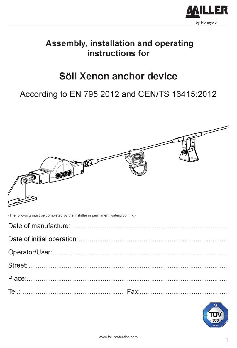 Honeywell Miller Soll Xenon Assembly instructions