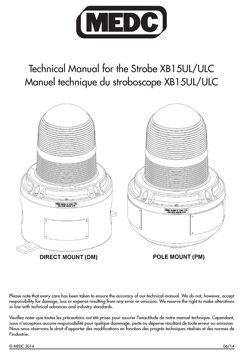 MEDC XB15UL Technical manual