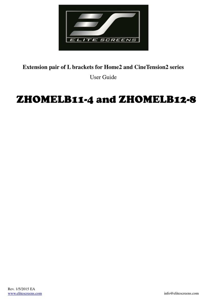Elite Screens ZHOMELB11-4 User manual Elite Screens ZHOMELB11-4 User manual