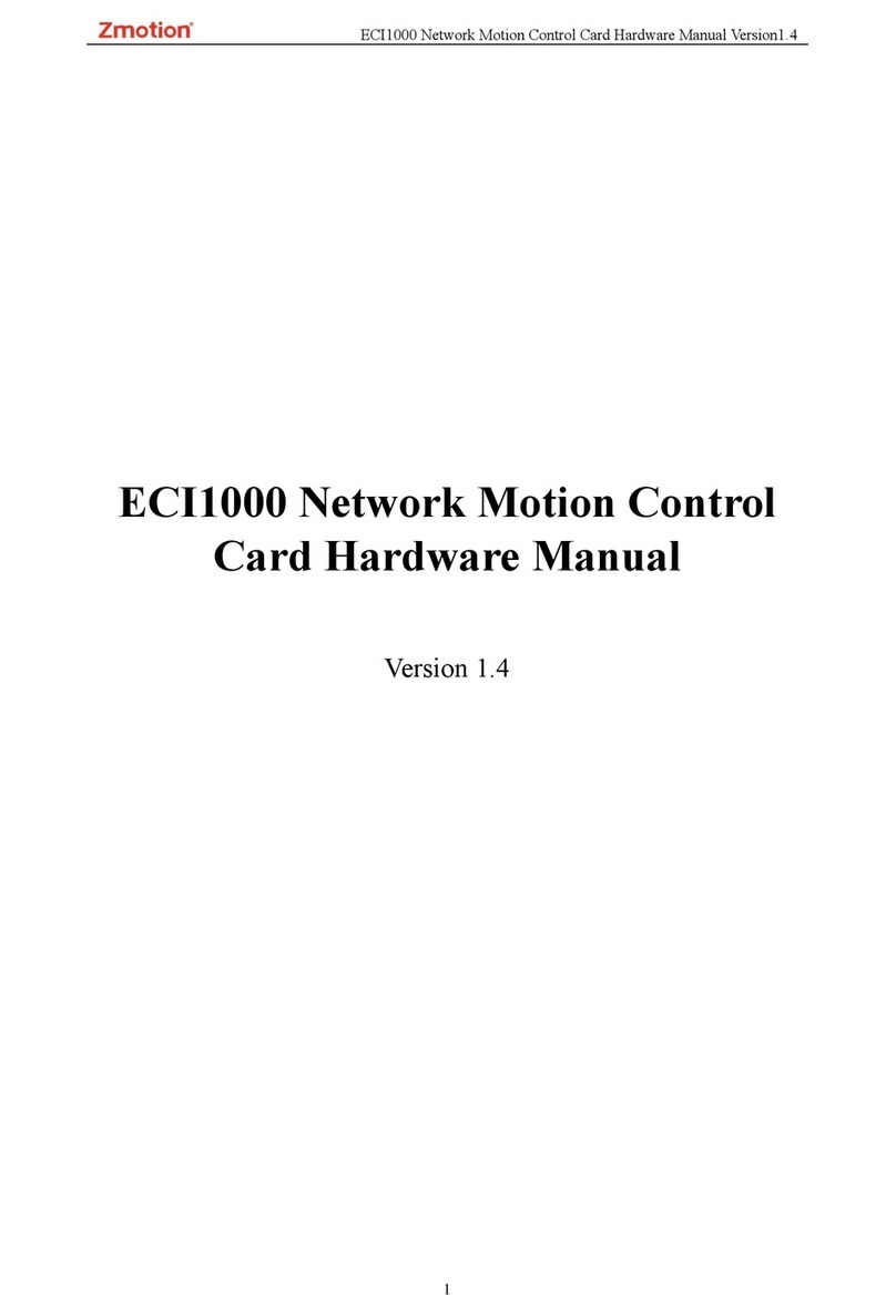 Zmotion ECI1000 User manual