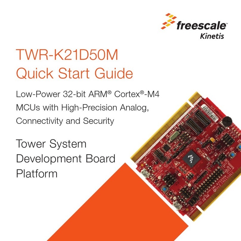Freescale Semiconductor Kinetis TWR-K21D50M quick start guide