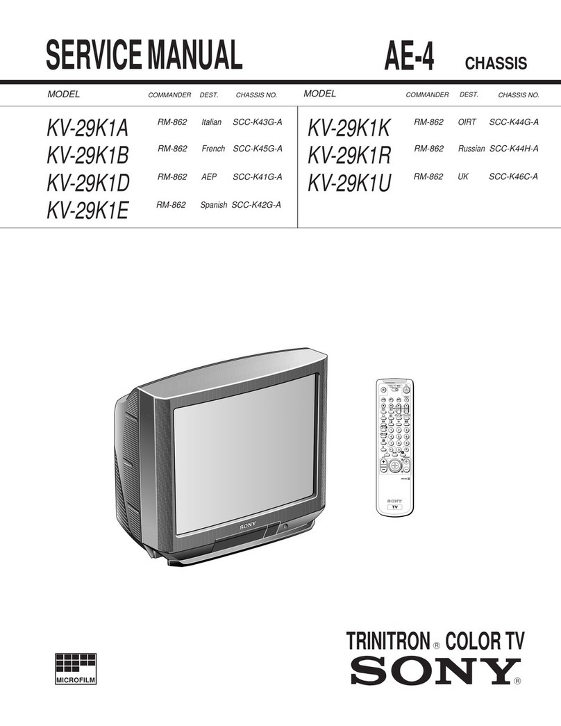 Sony KV-29K1A User manual