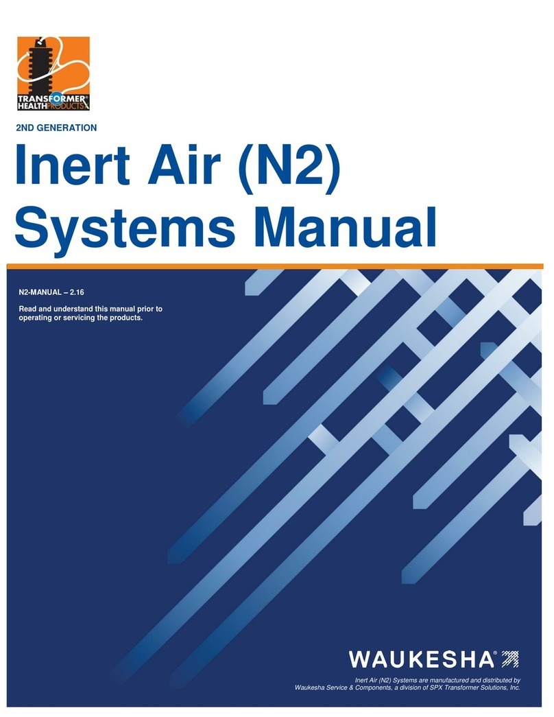 Waukesha INERT AIR N2 User manual