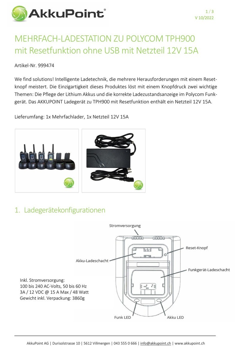 AkkuPoint 999474 manual