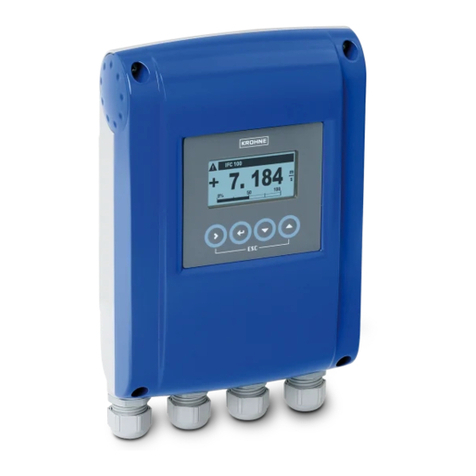 KROHNE IFC100 quick start