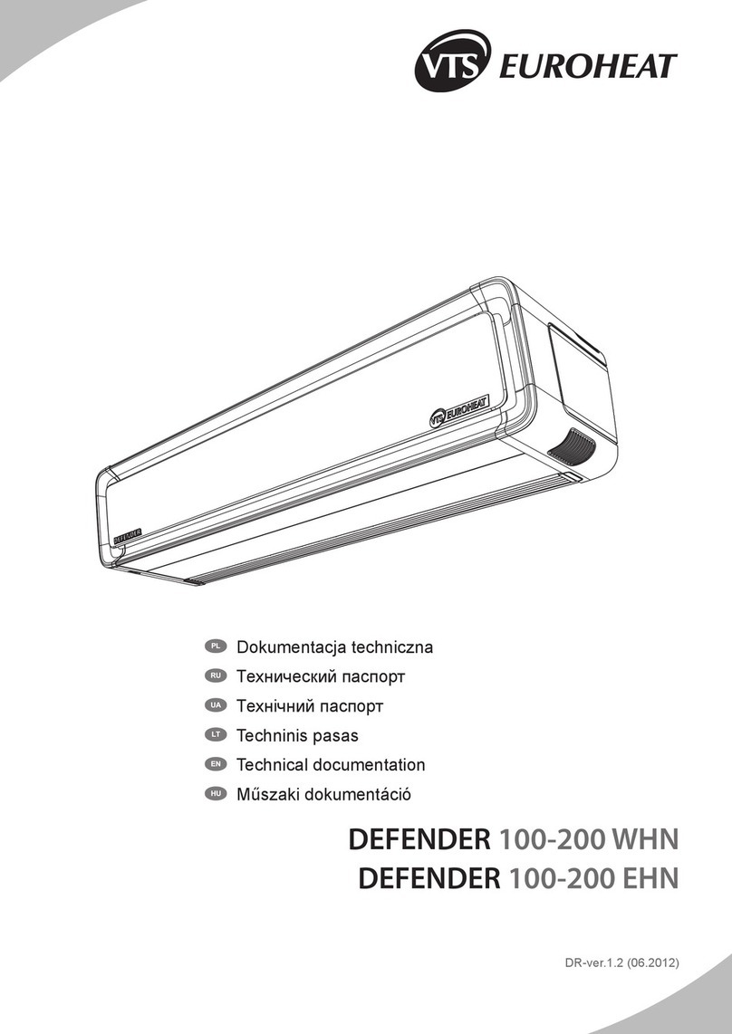 VTS  Euroheat DEFENDER 100 WHN Technical documentation