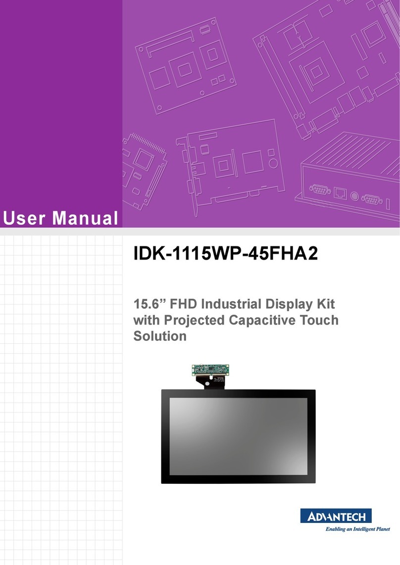 Advantech IDK-1115WP-45FHA2 User manual
