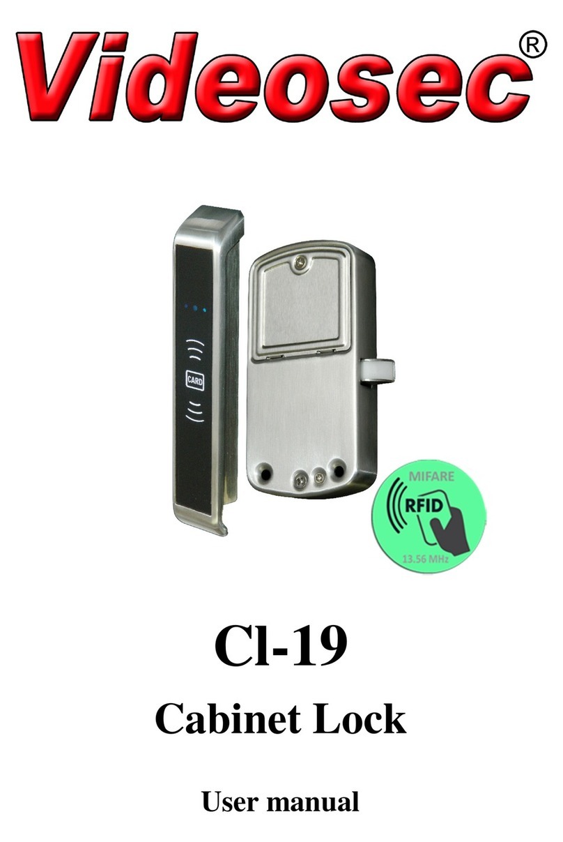 Videosec Cl-19 User manual