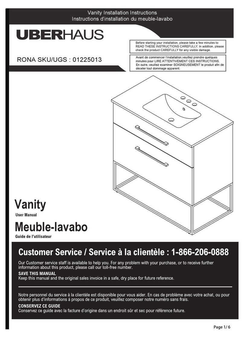 Uberhaus RONA 01225013 User manual