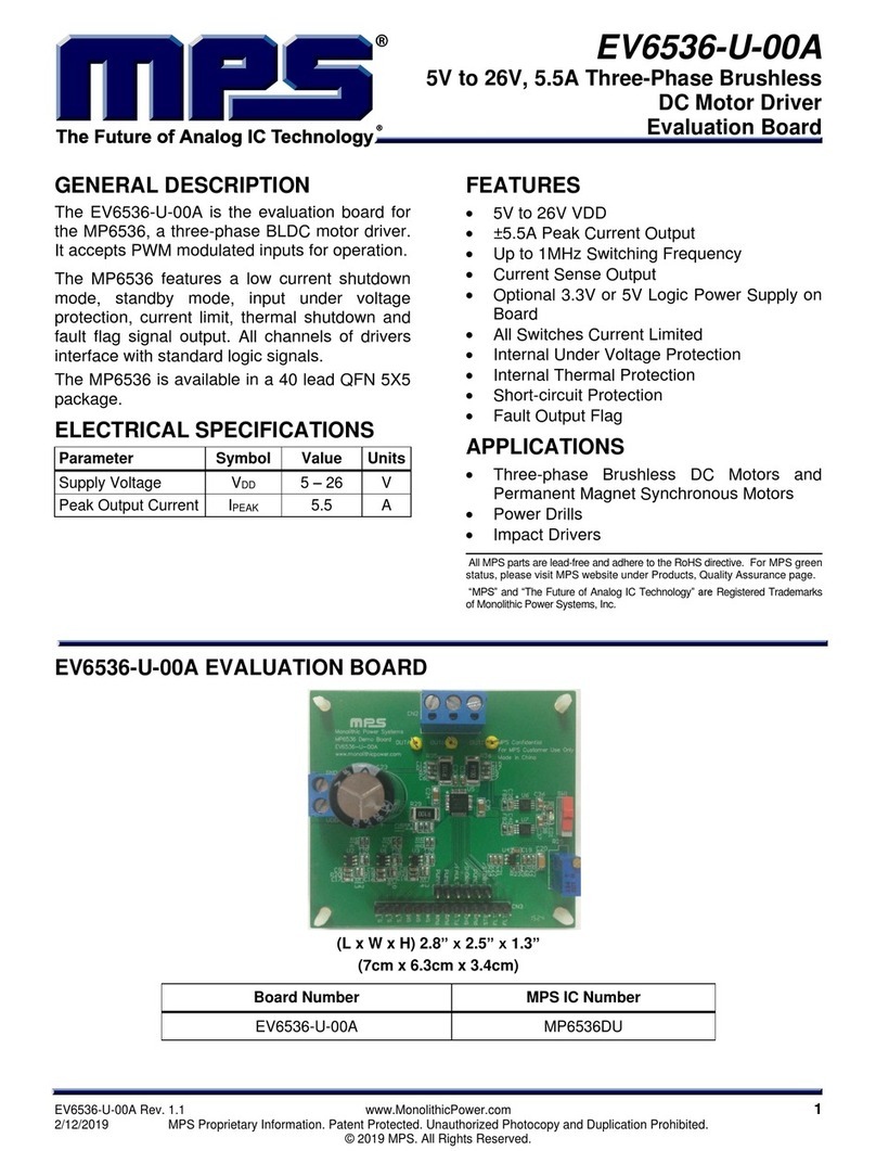 MPS EV6536-U-00A manual