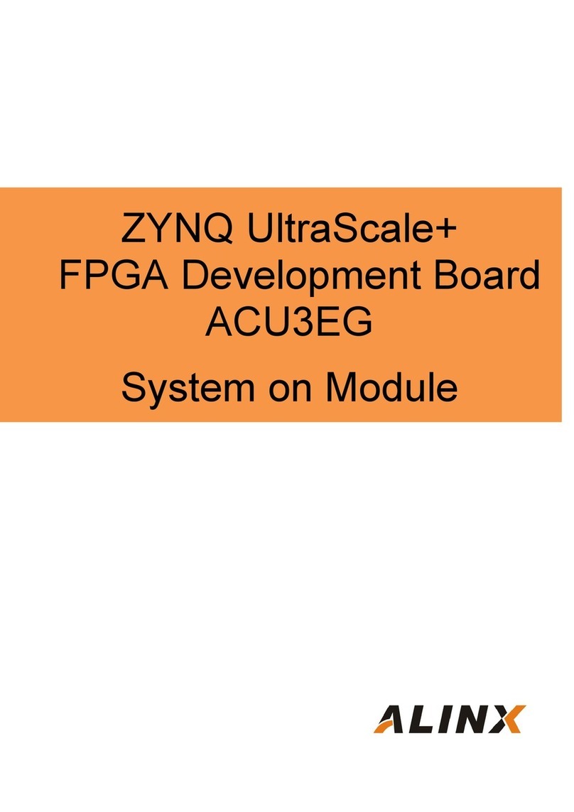 Alinx ACU3EG User manual