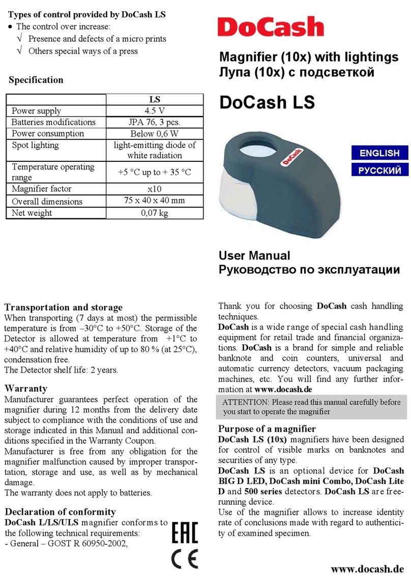DoCash LS User manual
