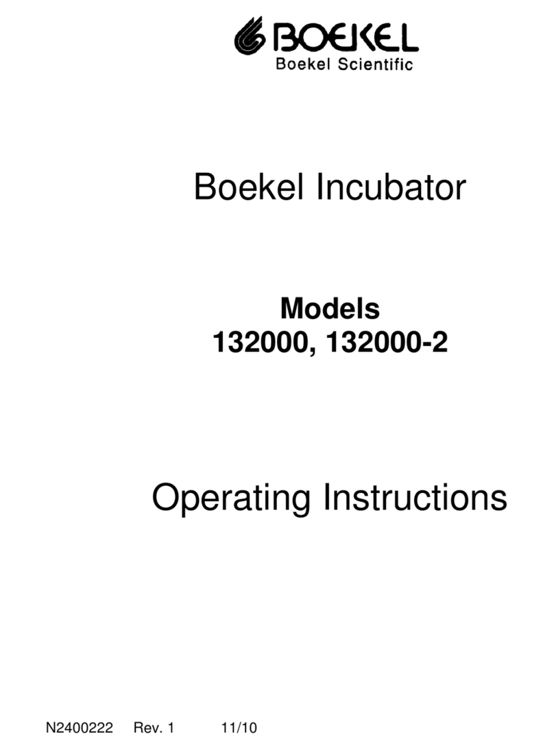 Boekel 132000 operating instructions