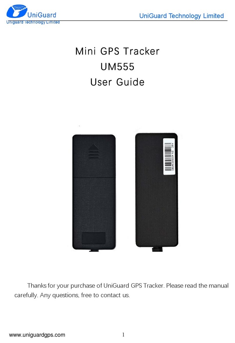 UniGuard UM555 User manual