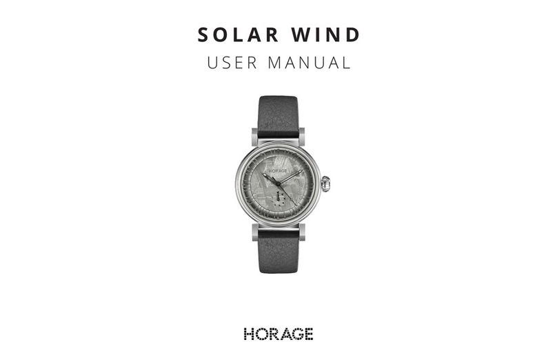 HORAGE SOLAR WIND user manual