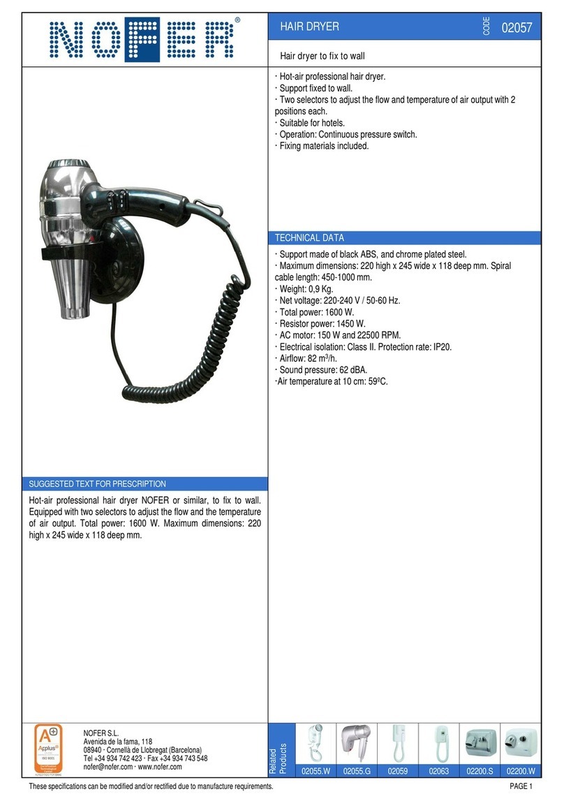 Nofer 02057 quick start guide