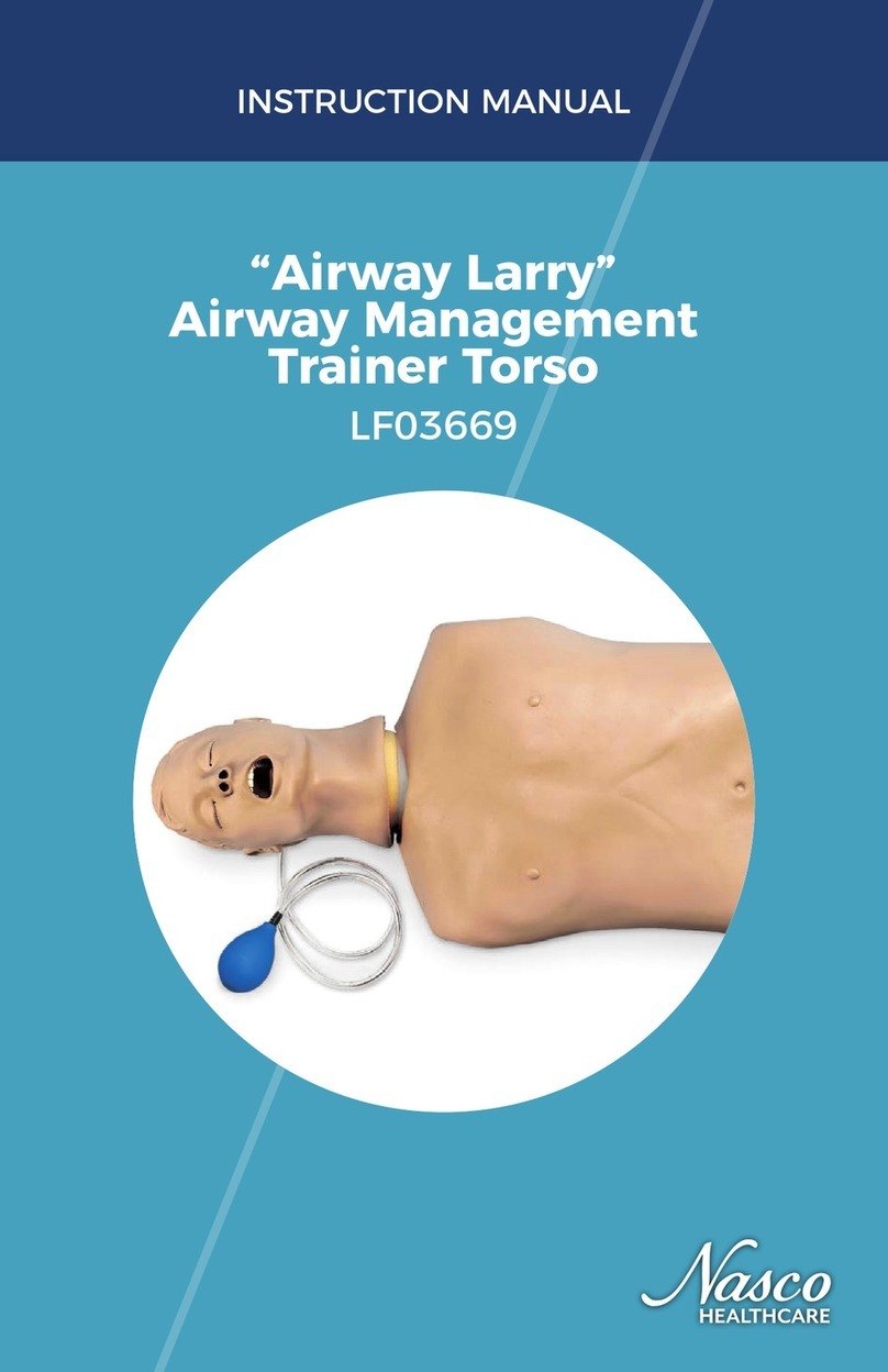 Nasco Healthcare Airway Larry instruction manual Nasco Healthcare Airway Larry instruction manual