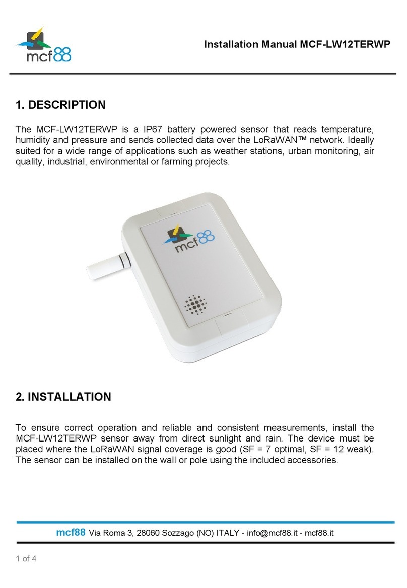 mcf88 MCF-LW12TERWP User manual