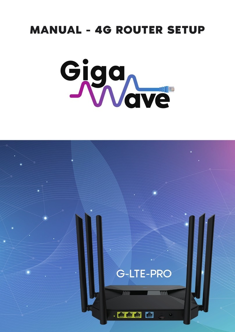 Gigawave G-LTE-PRO User manual