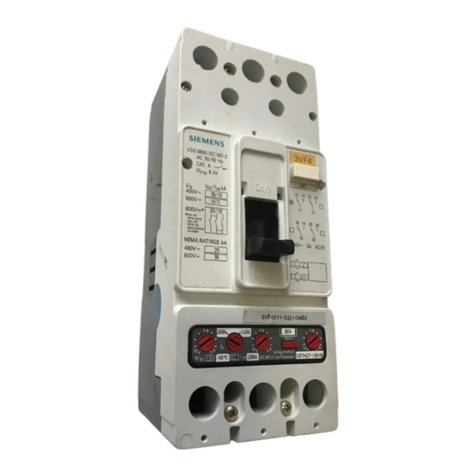 Siemens 3VF3 User manual