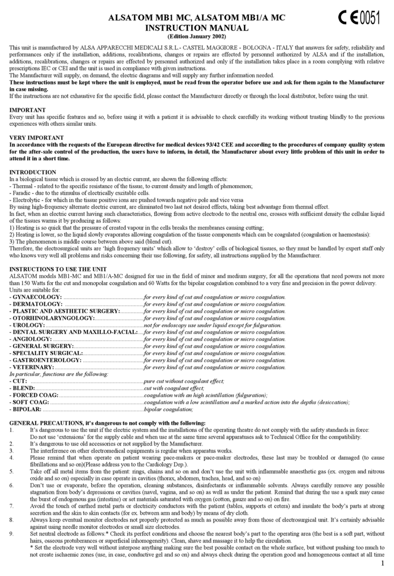 ALSA ALSATOM MB1 MC User manual