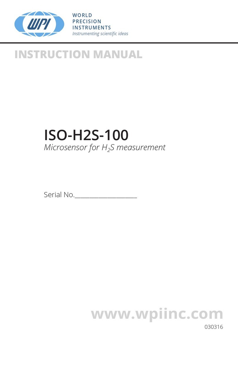 WPI ISO-H2S-100 instruction manual