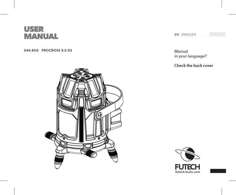 Futech PROCROSS 8.0 DS User manual Futech PROCROSS 8.0 DS User manual