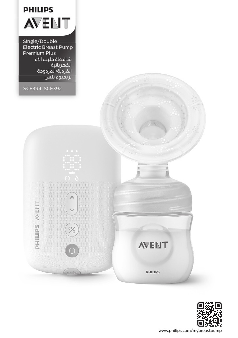 Philips AVENT Premium Plus SCF394 User manual