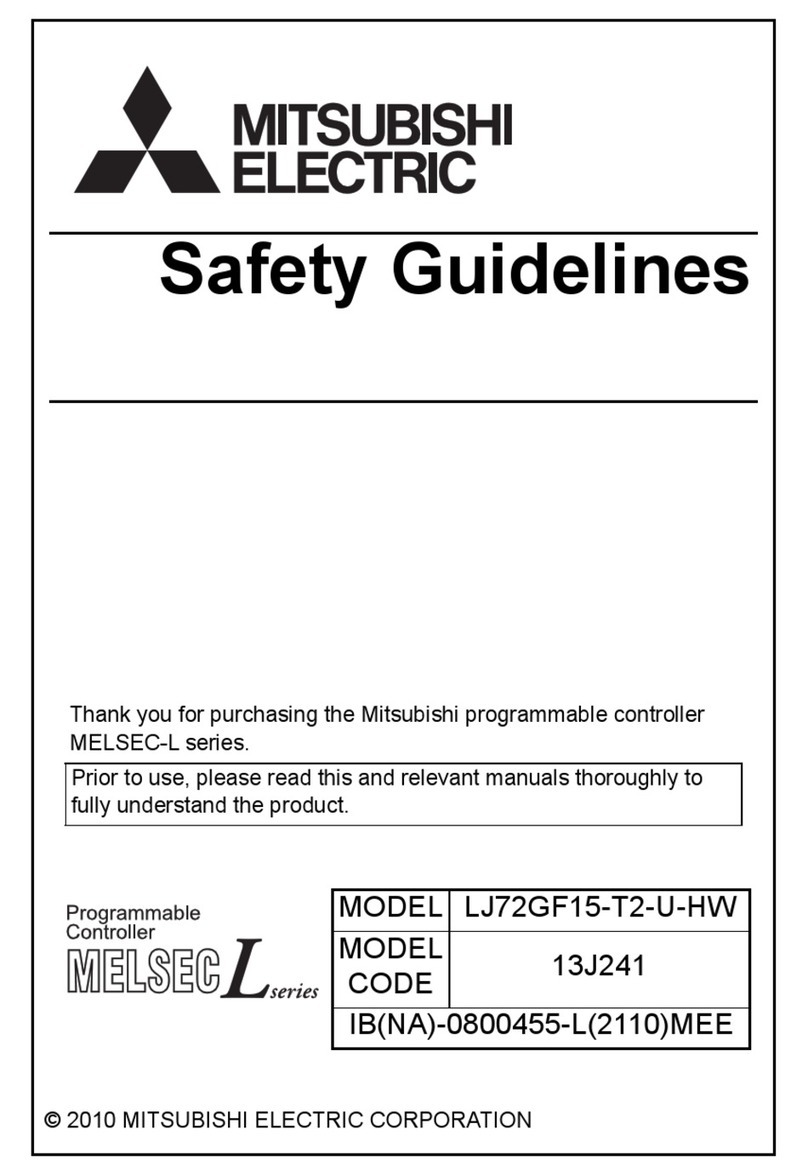 Mitsubishi Electric MELSEC LJ72GF15-T2-U-HW Instruction Manual