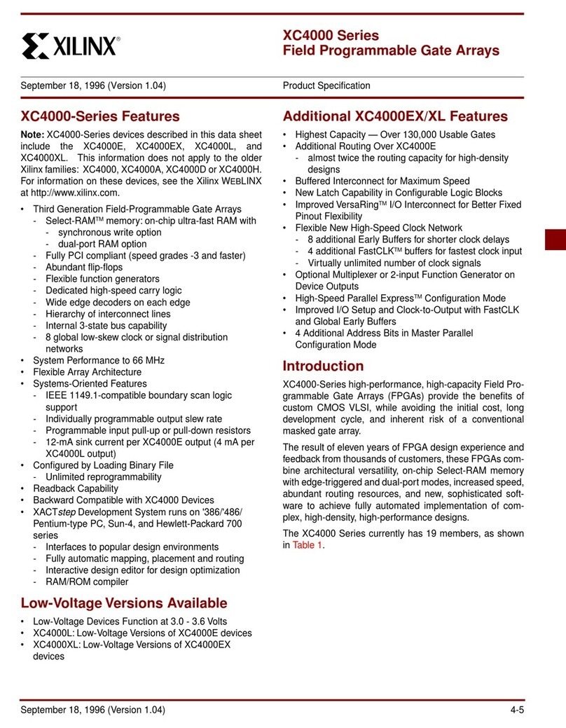 Xilinx XC4000 Series manual