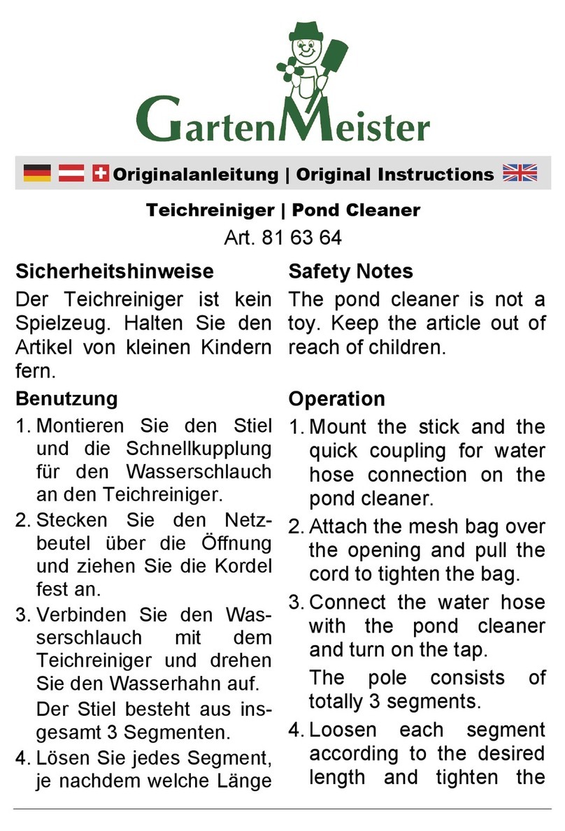 Garten Meister 81 63 64 User manual