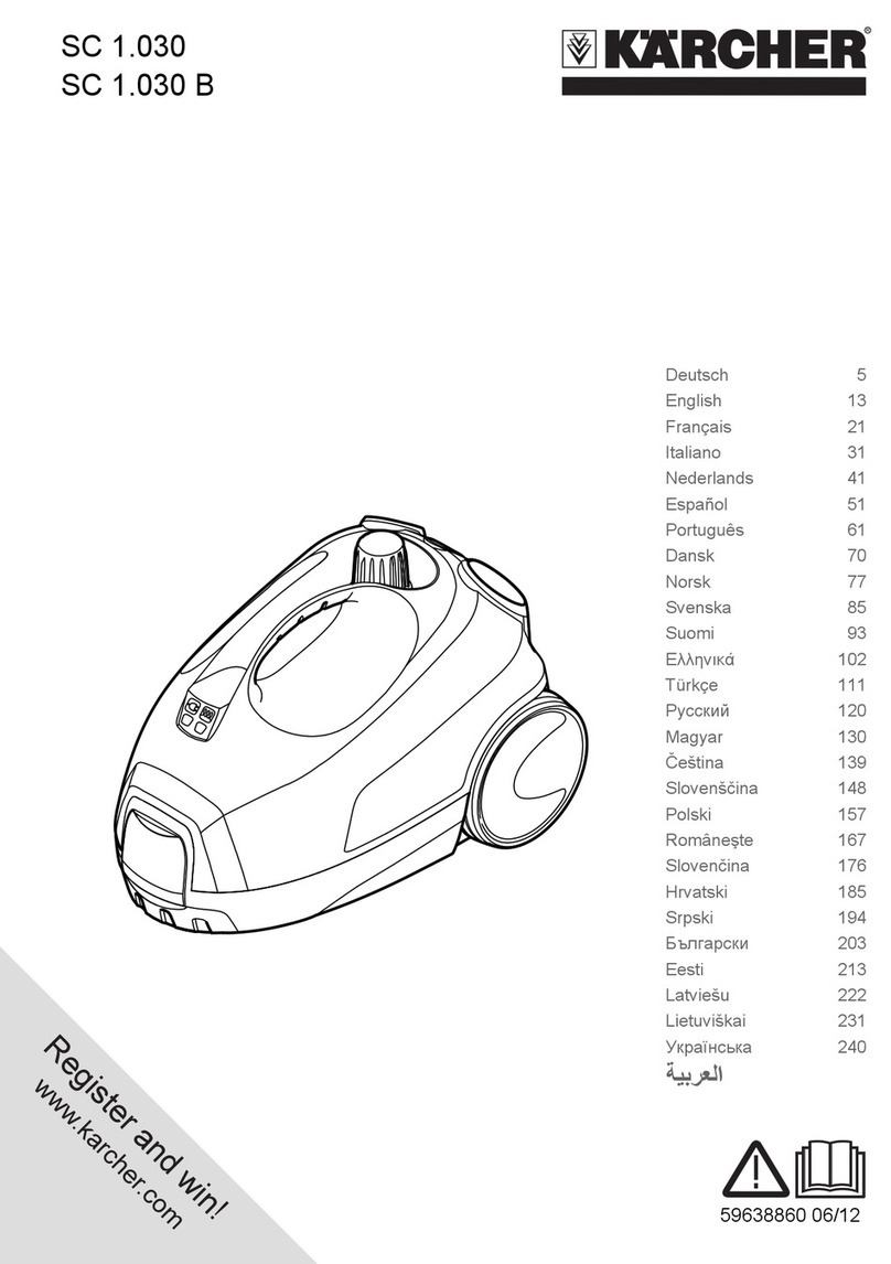 Kärcher SC 1.030 User manual