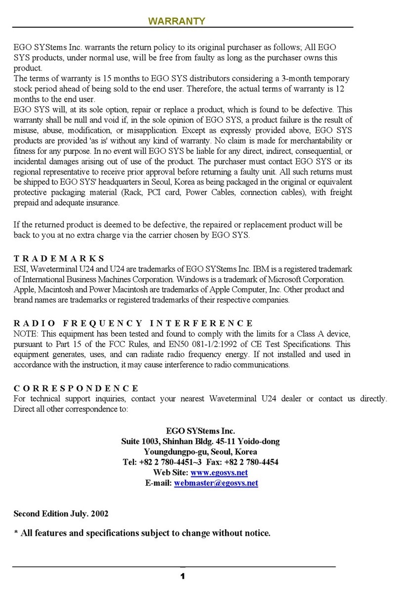 ESI Waveterminal U24 manual