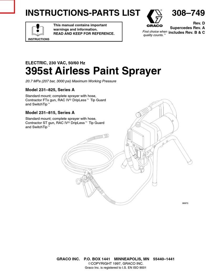 Graco 231-825 Operation manual
