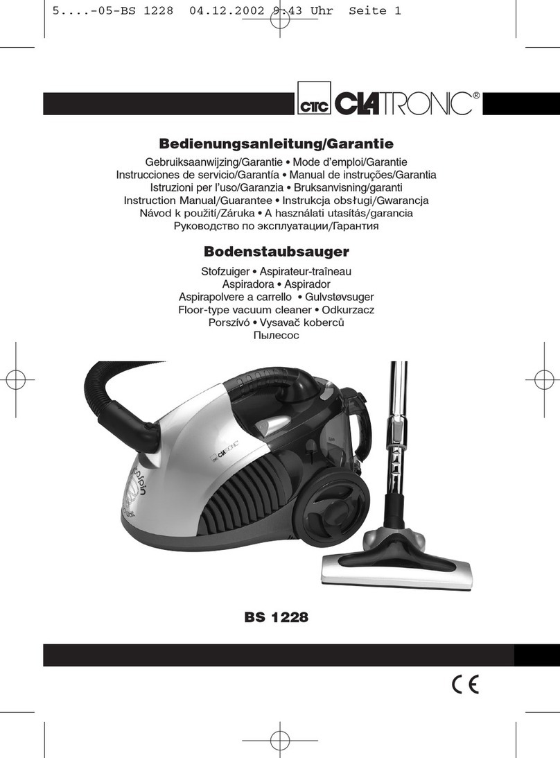 Clatronic BS 1228 Instruction manual & guarantee