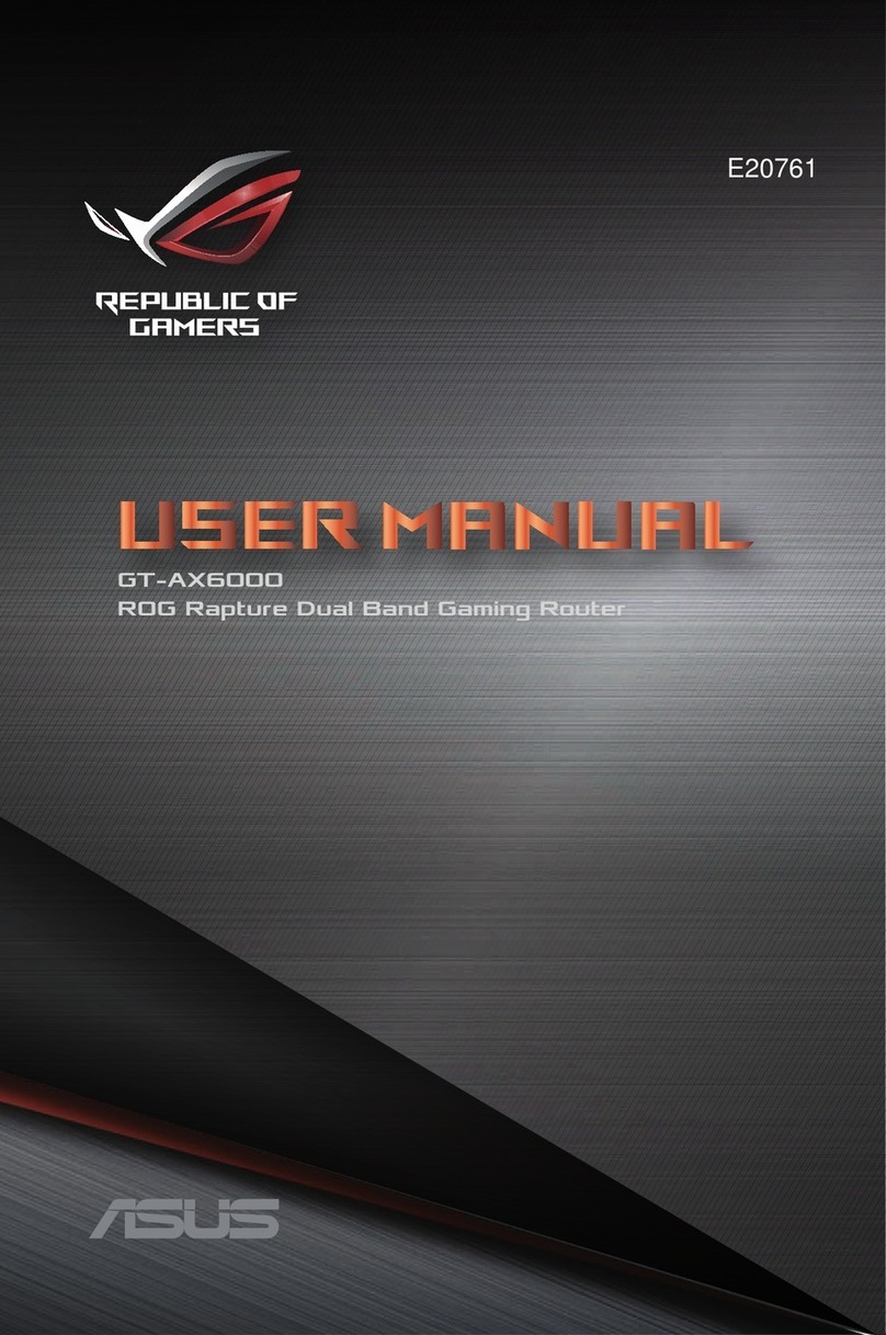 Asus REPUBLIC OF GAMERS GT-AX6000 User manual
