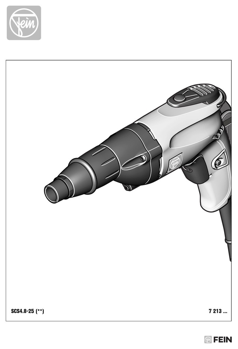 Fein SCS4.8-25 Original instructions