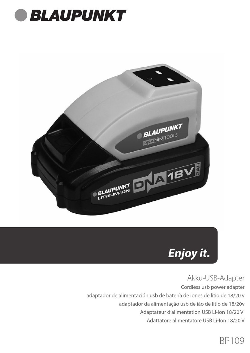 Blaupunkt BP109 User manual
