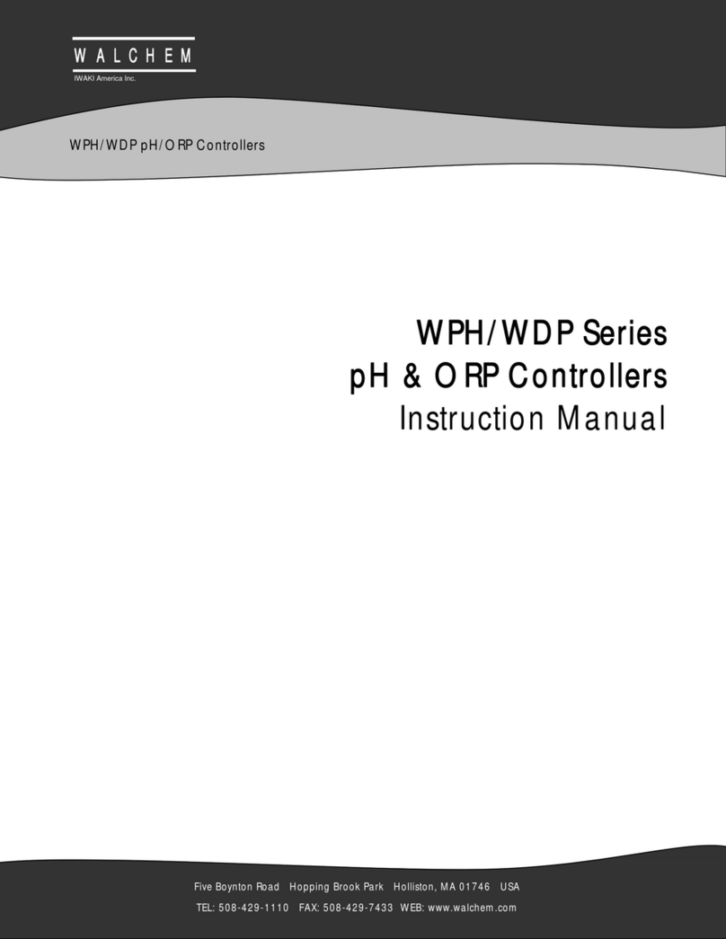 Walchem WDP Series User manual