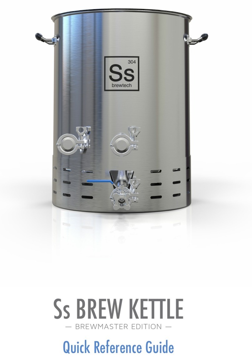 Ss Brewtech BREWMASTER User manual