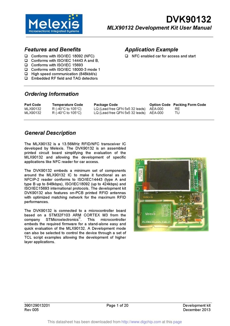 Melexis MLX90132 user manual