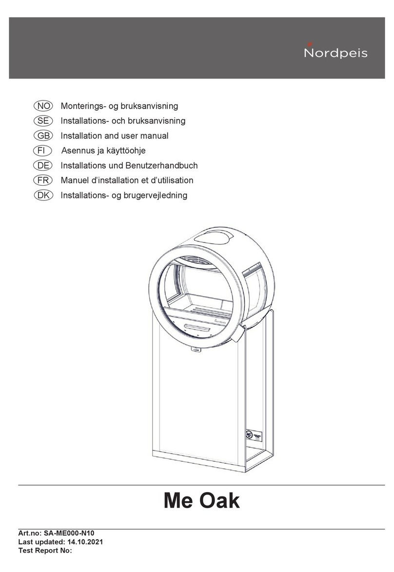 Nordpeis Me Oak Installation and user manual