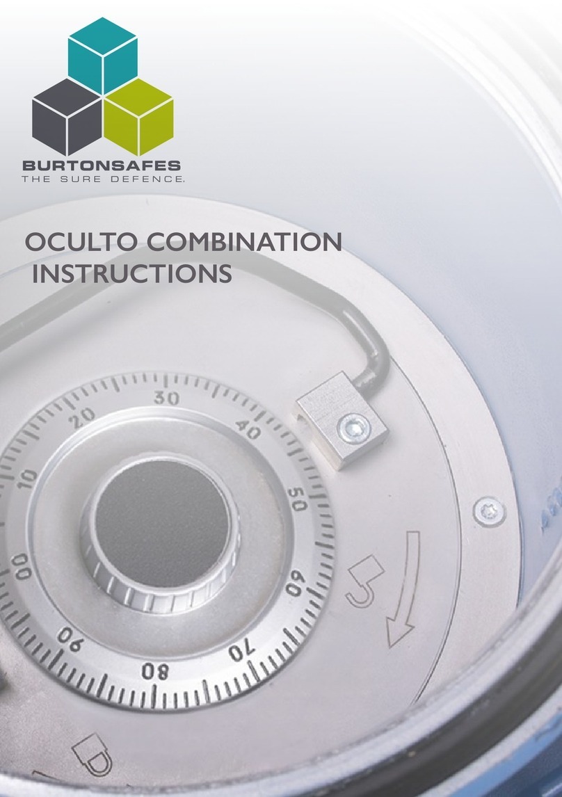Burtonsafes OCULTO instructions