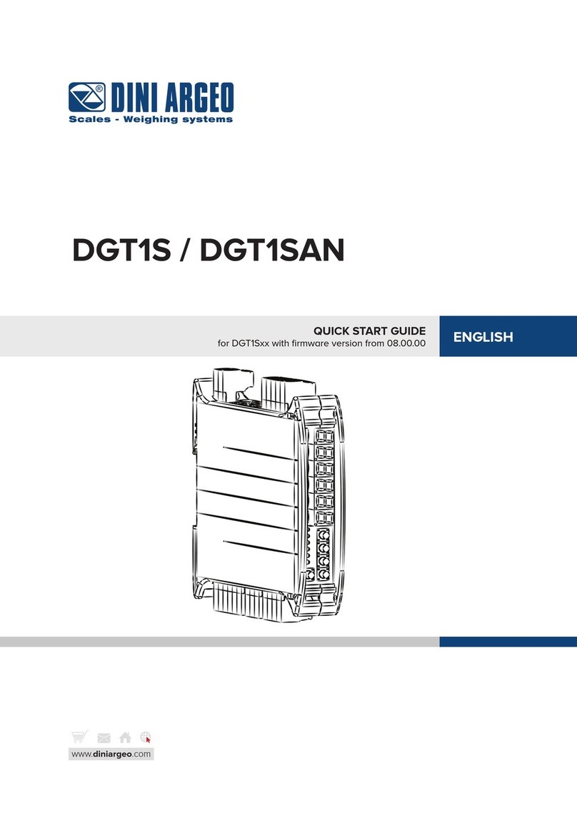 Dini Argeo DGT1S quick start guide Dini Argeo DGT1S quick start guide