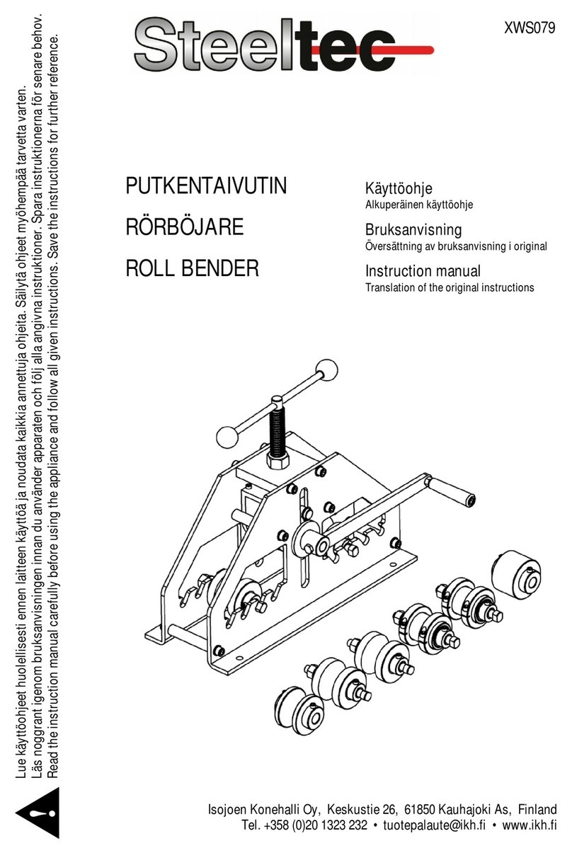 STEELTEC XWS079 instruction manual
