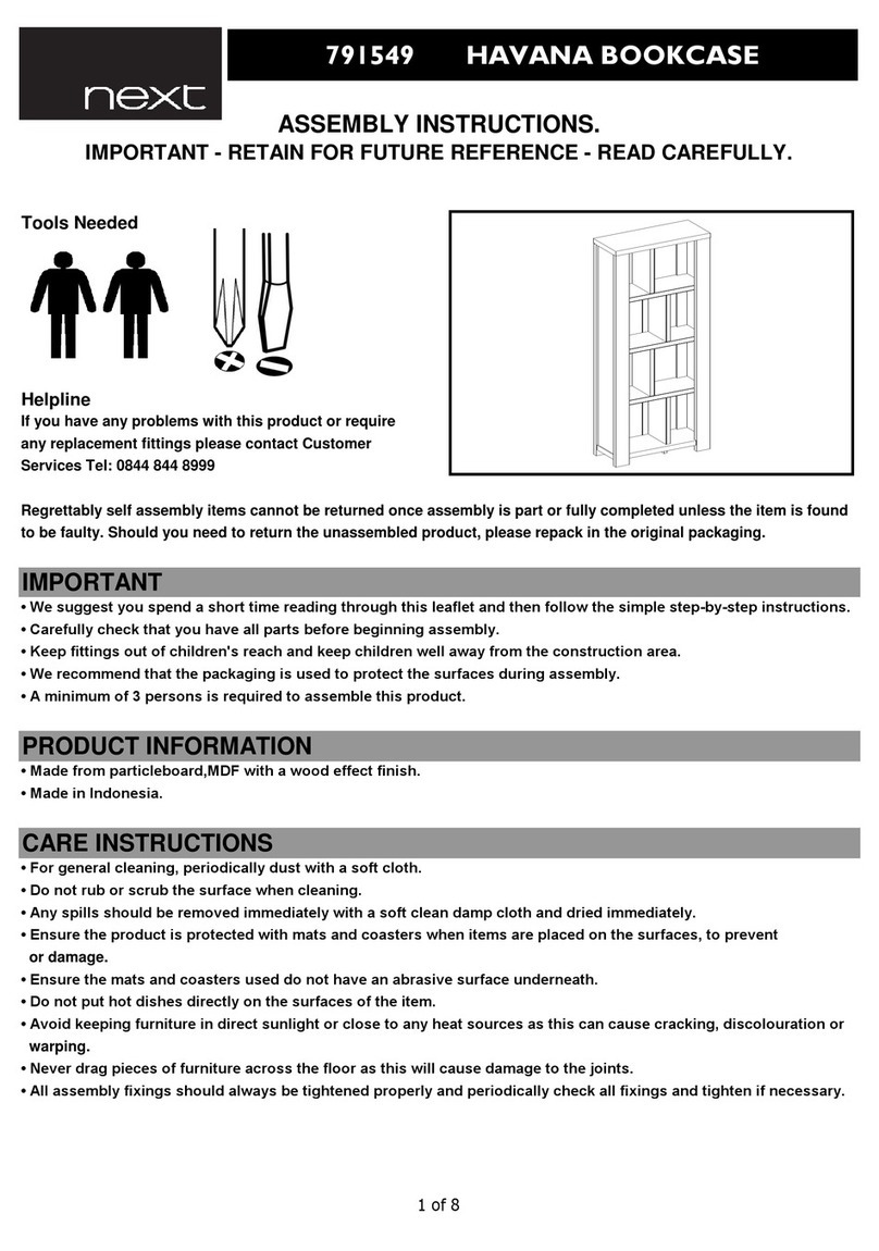 Next HAVANA 791549 Assembly instructions Next HAVANA 791549 Assembly instructions